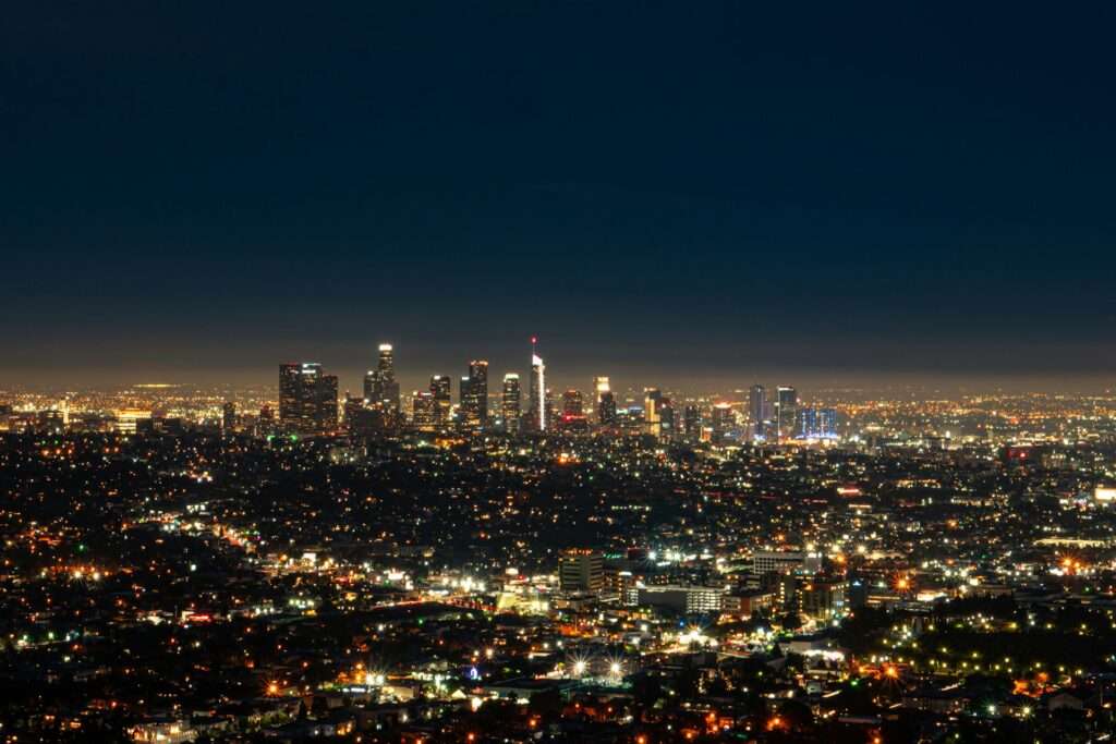 グリフィス天文台からの夜景