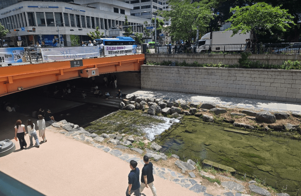 清渓川の広橋